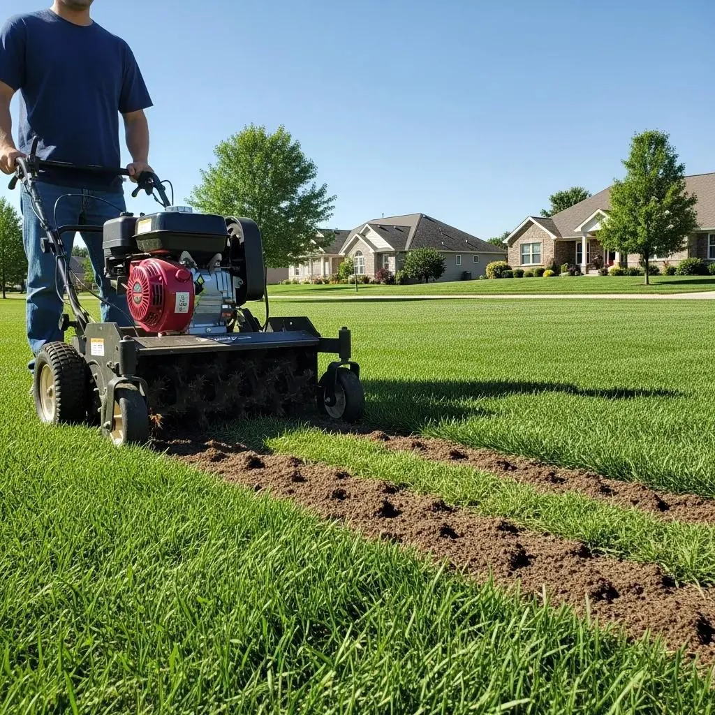 Aeration and Overseeding Services